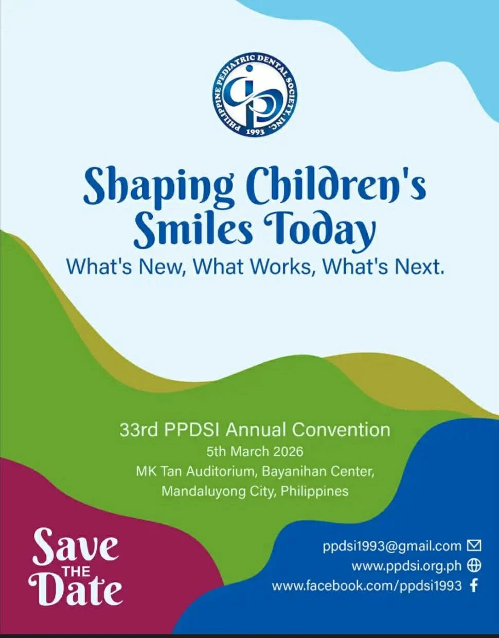 33rd PPDSI Annual Convention: Shaping Children's Smiles Today