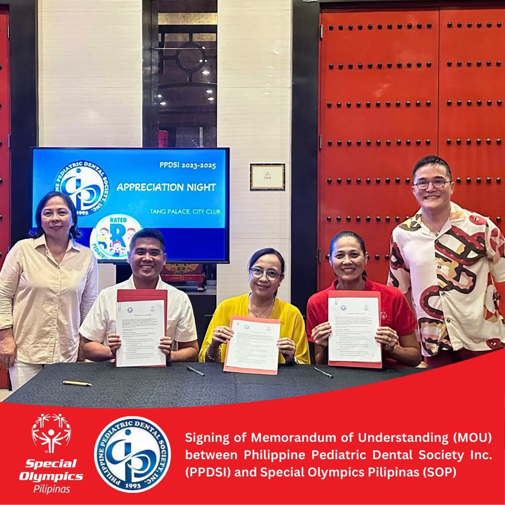 MOA SIGNING OF PPDSI AND SPECIAL OLYMPICS PILIPINAS
